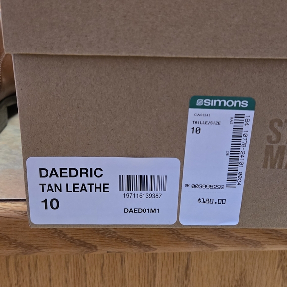 Steve Madden Chestnut Brown Leather Derbys - Picture 4 of 4